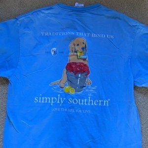 Simply Southern Blue t-shirt